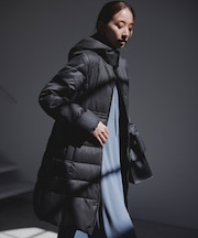 【洗える】ライトタフタロングダウン
