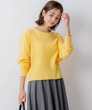 BOREROリブドルマン ニット