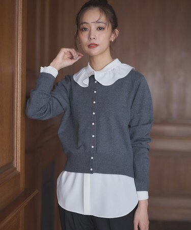 【WEB限定】BOREROニット カーディガン