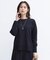 【WEB限定カラーあり】MINA バックリボンニットプルオーバー