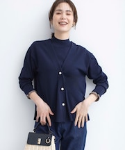 【2SET・WEB限定】パールボタン配色フリルツイン セット