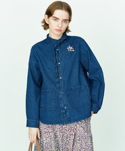 デニム シャツジャケット