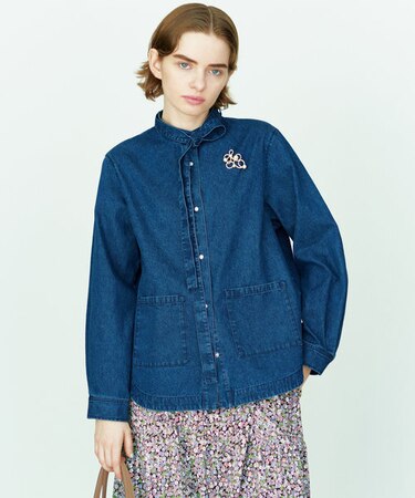 デニム シャツジャケット