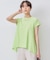 【WEB限定カラーあり】バックフレアニットTシャツ