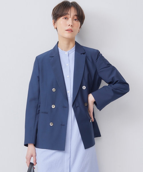 WEB限定】シアーボイル ダブルブレストジャケット｜クミキョクの通販