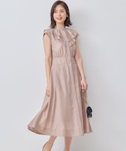 【WEB限定】シアーボイル ラッフルワンピース