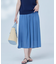 【WEB限定】シアープリーツライクシフォン パンツ