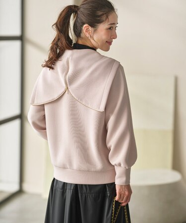 ダンボールジャージー ジップアップパーカー