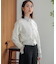 【WEB限定色あり】ELENA パールボタン ニットジャケット