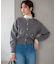 【WEB限定色あり】ELENA パールボタン ニットジャケット