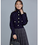 【WEB限定色あり】ELENA パールボタン ニットジャケット