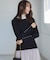 【WEB限定色あり】ELENA タートルネック ニット