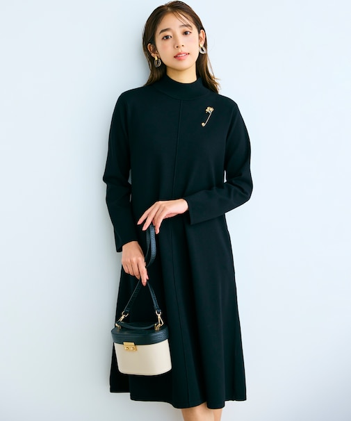 ELENAリラクシーニットワンピース