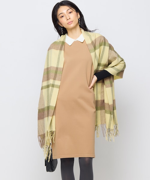 THROW／Triangle Mesh Shawl｜ナノ・ユニバースの通販｜&mall（アンド