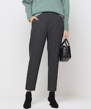 【WEB限定カラーあり】ウールライクストレッチ イージーパンツ