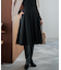 【WEB限定カラーあり】ウールライクストレッチ フレアスカート