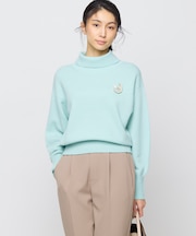 【2WAY・WEB限定】ウールカシミヤミックス ハイネックニット