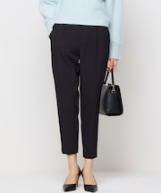 【暖かい・美シルエット・ストレッチ】バックウォーム テーパードパンツ