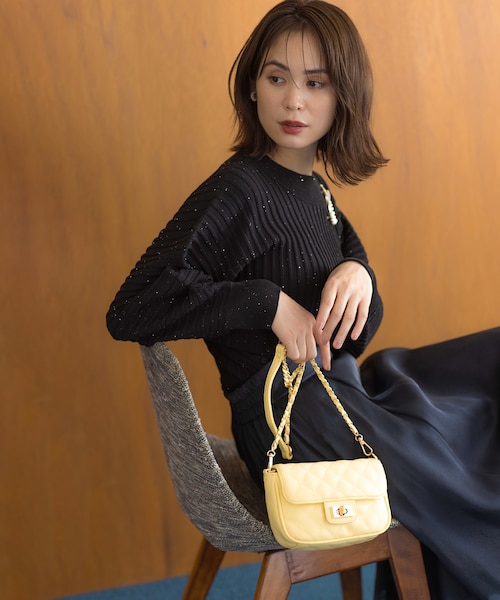 キルティングショルダーバッグ｜クミキョクの通販｜&mall（アンド