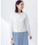 【WEB限定・接触冷感・UVカット】ビジューニット ジャケット