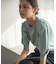 【WEB限定・接触冷感・UVカット】ビジューパフスリーブ ニット