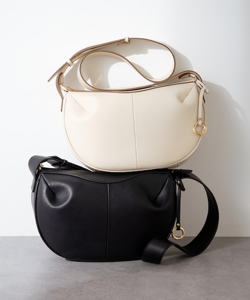 ハーフムーンショルダー バッグ