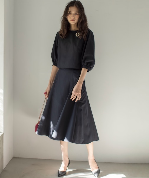 クロップドフレア セットアップ