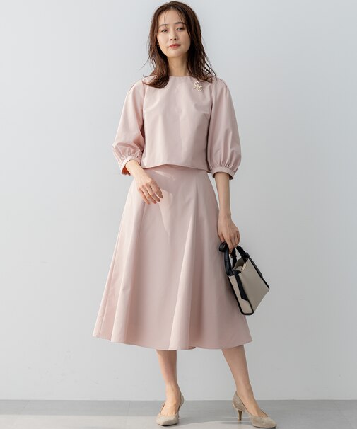 クロップドフレア セットアップ