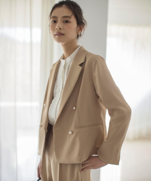 レースケープジャケット｜メリージェニーの通販｜&mall（アンドモール