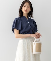【WEB限定】ヴィンテージジョーゼットスキッパー ブラウス
