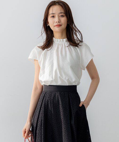 カールマイヤーハイネック ブラウス