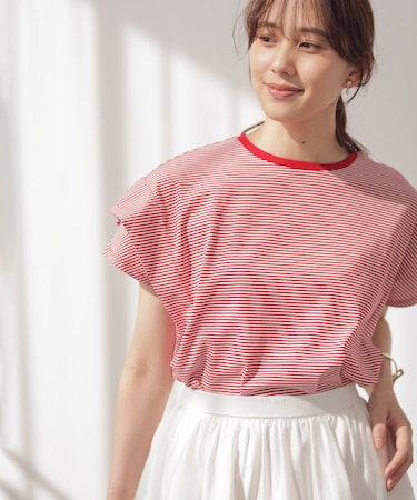 GIZAコットンドルマンスリーブ Tシャツ