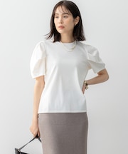 【UVケア・接触冷感】GIZAコットンタックスリーブ Tシャツ