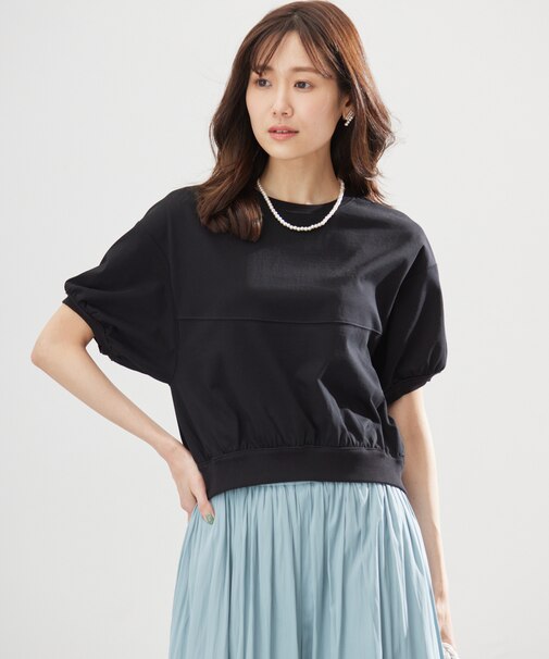 【WEB限定】クールプレーティング天竺スエットライク カットソー