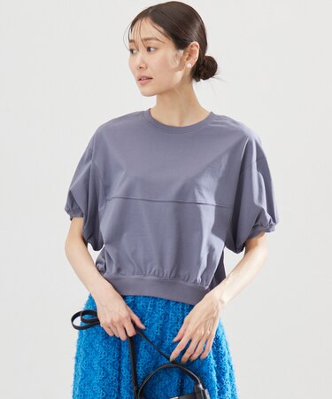 【WEB限定】クールプレーティング天竺スエットライク カットソー