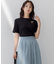 ベーシックリブ Tシャツ