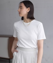 ベーシックリブ Tシャツ