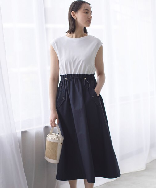 【WEB限定】コンビネーションワンピース