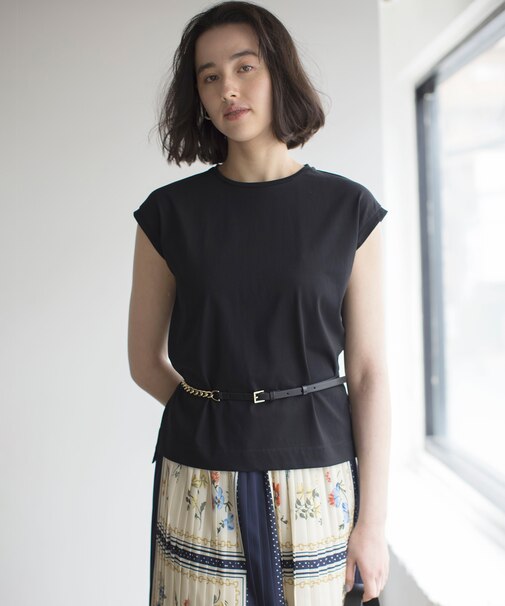 フレンチスリーブカットソー