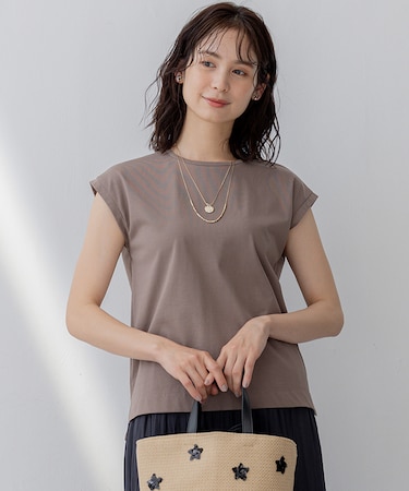 フレンチスリーブカットソー