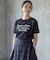 【綿100％】フロッキープリント Ｔシャツ