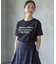 【綿100％】フロッキープリント Ｔシャツ