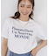 【綿100％】フロッキープリント Ｔシャツ