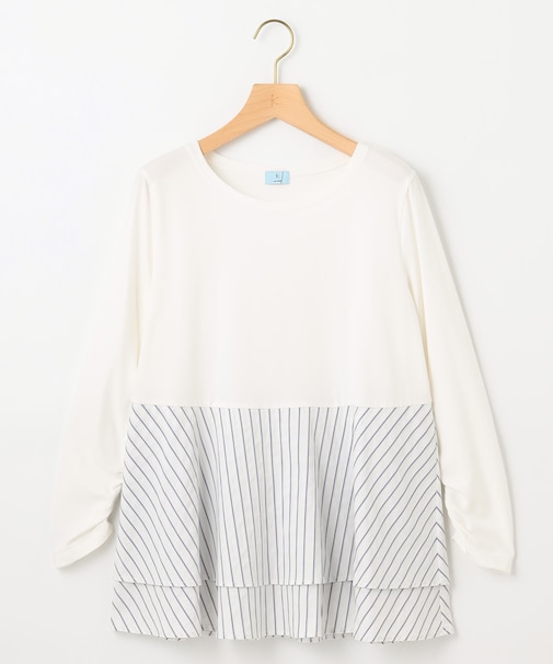シャツコンビティアード ロングＴシャツ
