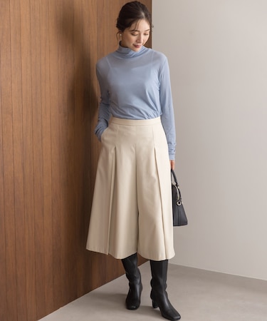 ハンサムツイルキュロット パンツ