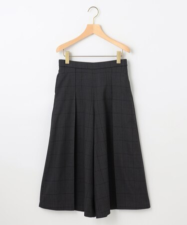 ハンサムツイルキュロット パンツ