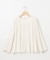【WEB限定】ジョーゼットシフォンプリーツ ブラウス
