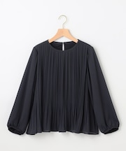 【WEB限定】ジョーゼットシフォンプリーツ ブラウス