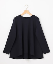バックフレアロングＴシャツ