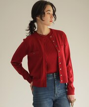 【ご好評につき追加販売 / 新色追加】ラメアンサンブル ニット